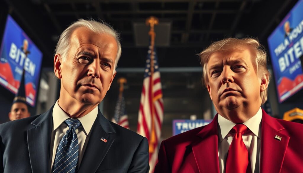 perbedaan antara Biden dan Trump