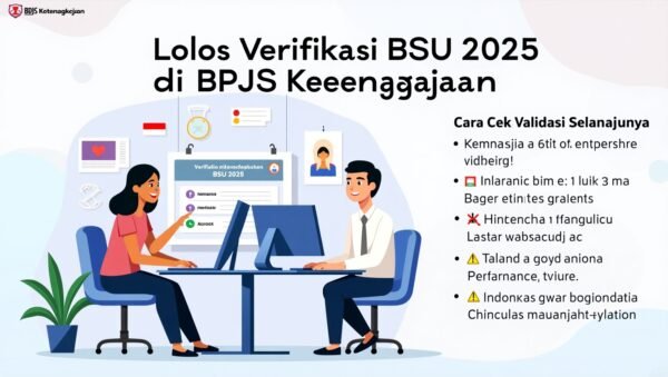 Lolos Verifikasi BSU 2025 di BPJS Ketenagakerjaan, Begini Cara Cek Validasi Selanjutnya di Kemnaker