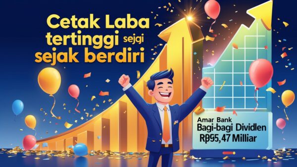 Cetak Laba Tertinggi Sejak Berdiri, Amar Bank Bagi-bagi Dividen Rp95,47 Miliar