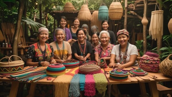 Dari Limbah Jadi Berkah, Komunitas Bambu Indah Kediri Raup Cuan dari Karya Kerajinan