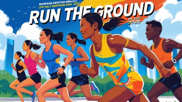 Run The Ground, Rangkaian Kegiatan Menuju LPS Half Marathon pada Juni 2025